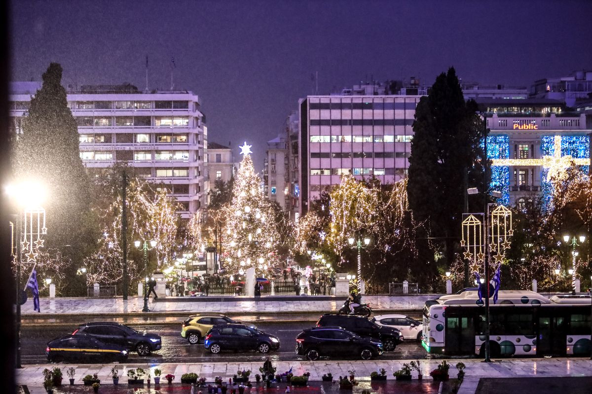 Καταιγίδα Καιρός στην Αθήνα
