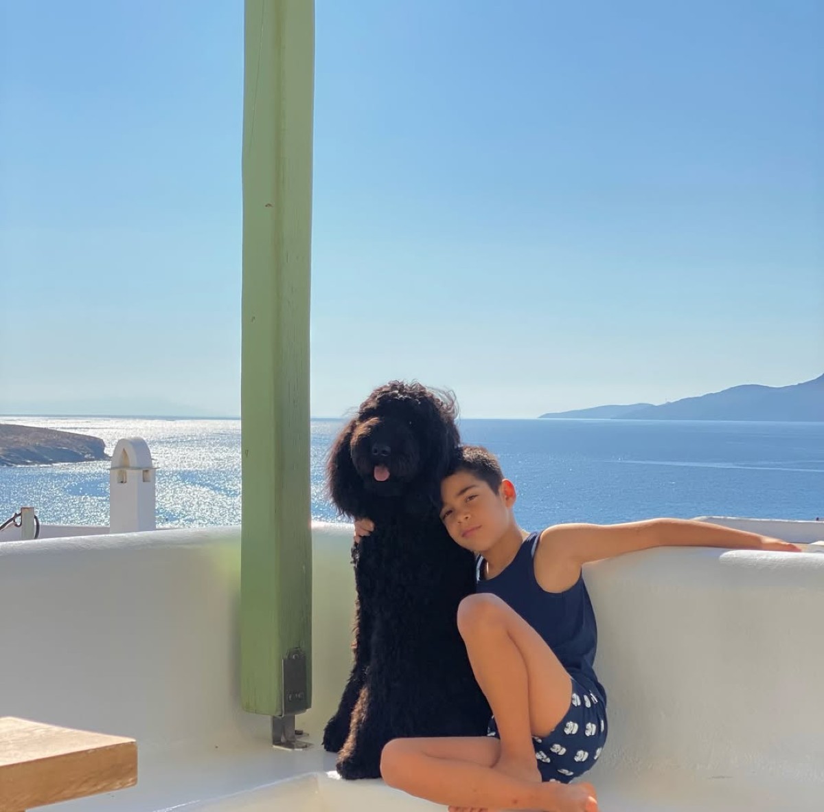 Ο γιος της Μαριάντας Πιερίδη