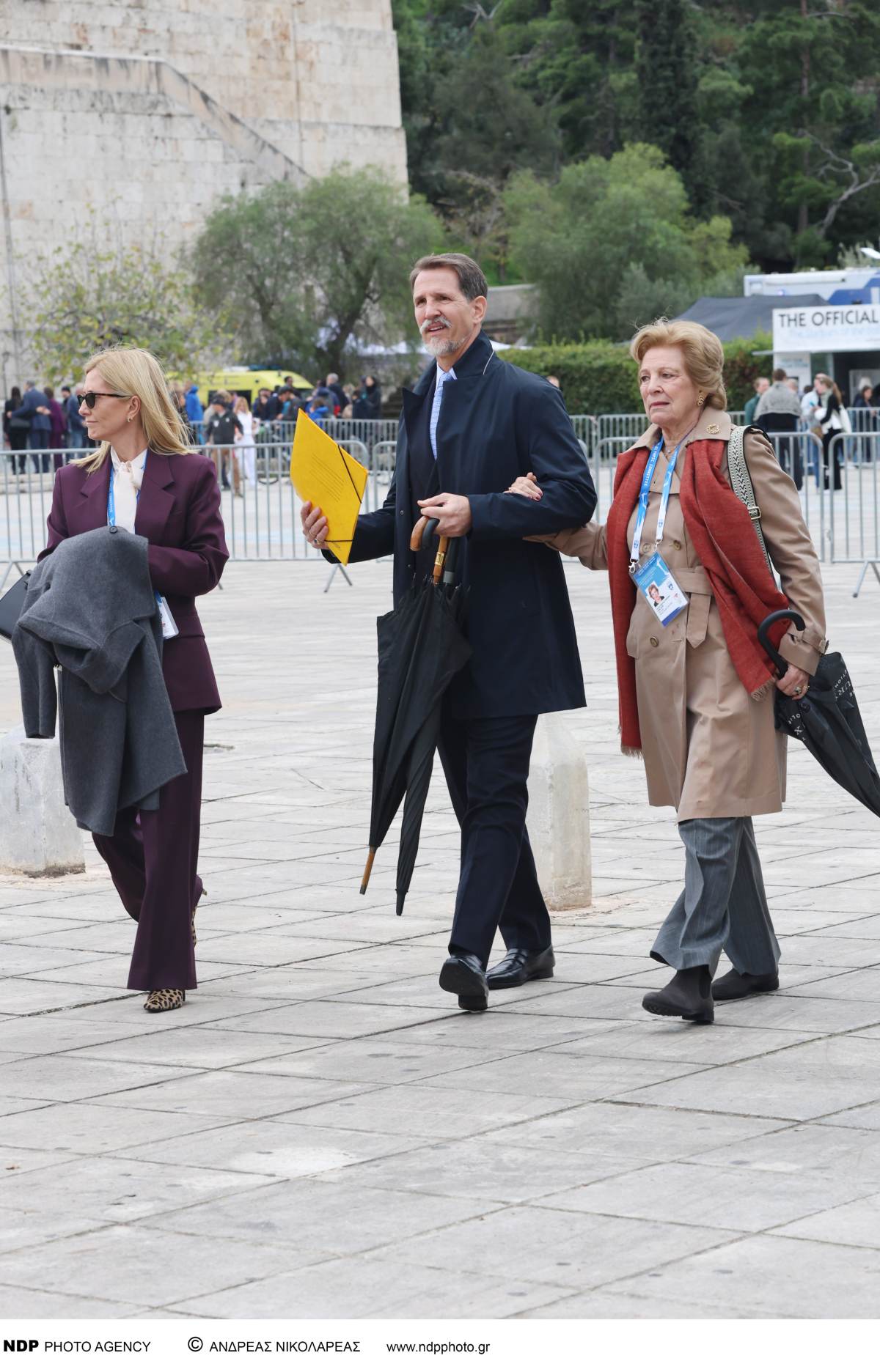 Παύλος Ντε Γκρες, Μαρί Σαντάλ, Άννα Μαρία