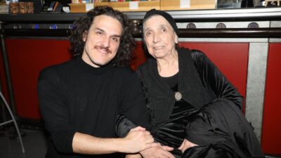 Ο Αιμιλιανός Σταματάκης και η σύζυγος του Νίκου Ξυλούρη