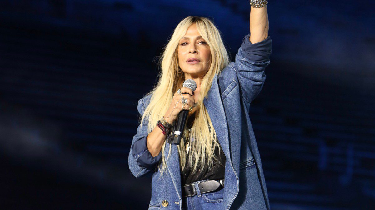 Η Άννα Βίσση σε συναυλία της