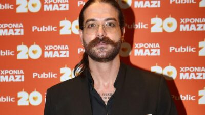 Ο Άρης Μουγκοπέτρος σε εκδήλωση