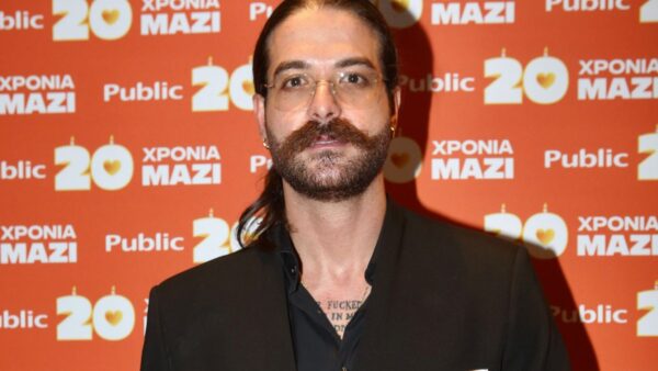 Ο Άρης Μουγκοπέτρος σε εκδήλωση