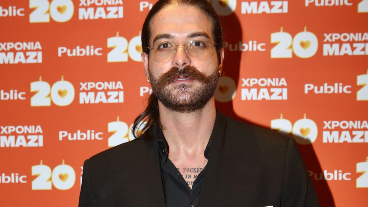 Ο Άρης Μουγκοπέτρος σε εκδήλωση