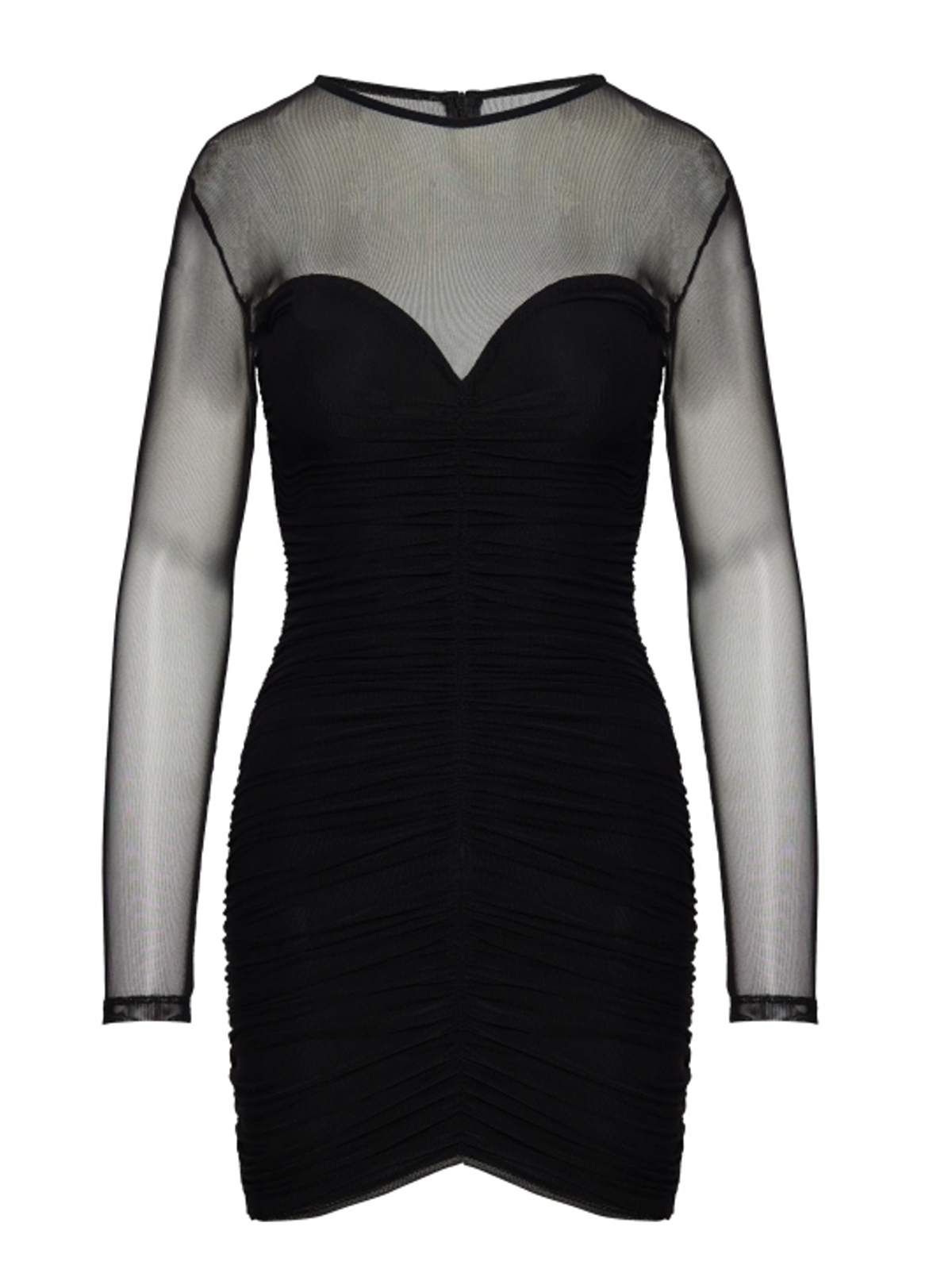 μαύρο μίνι φόρεμα