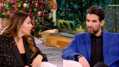 Ο Ετεοκλής Παύλου και η Ελένη Χατζίδου