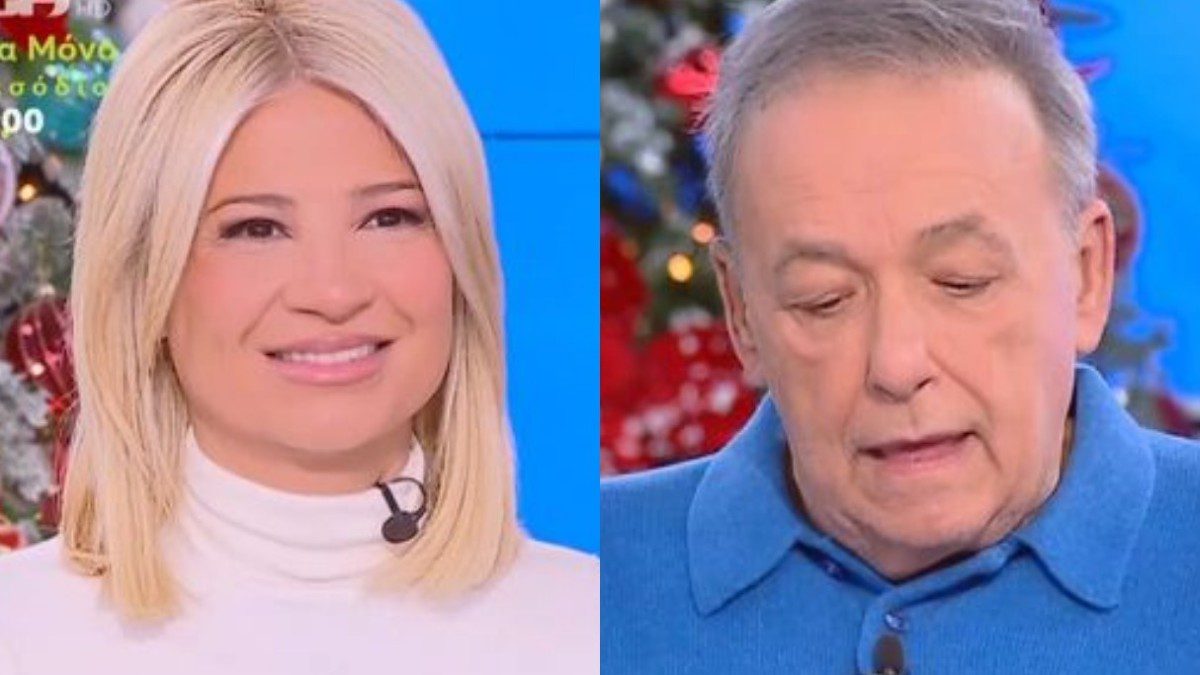 Η Φαίη Σκορδά και ο Ανδρέας Μικρούτσικος στο Buongiorno