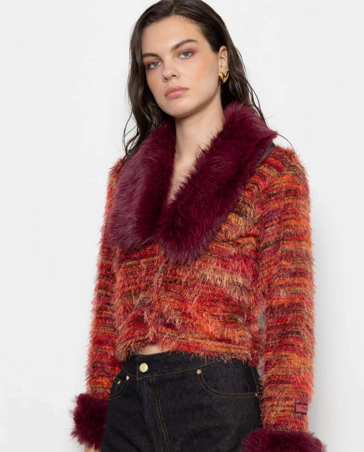 αξεσουάρ γούνινος γιακάς