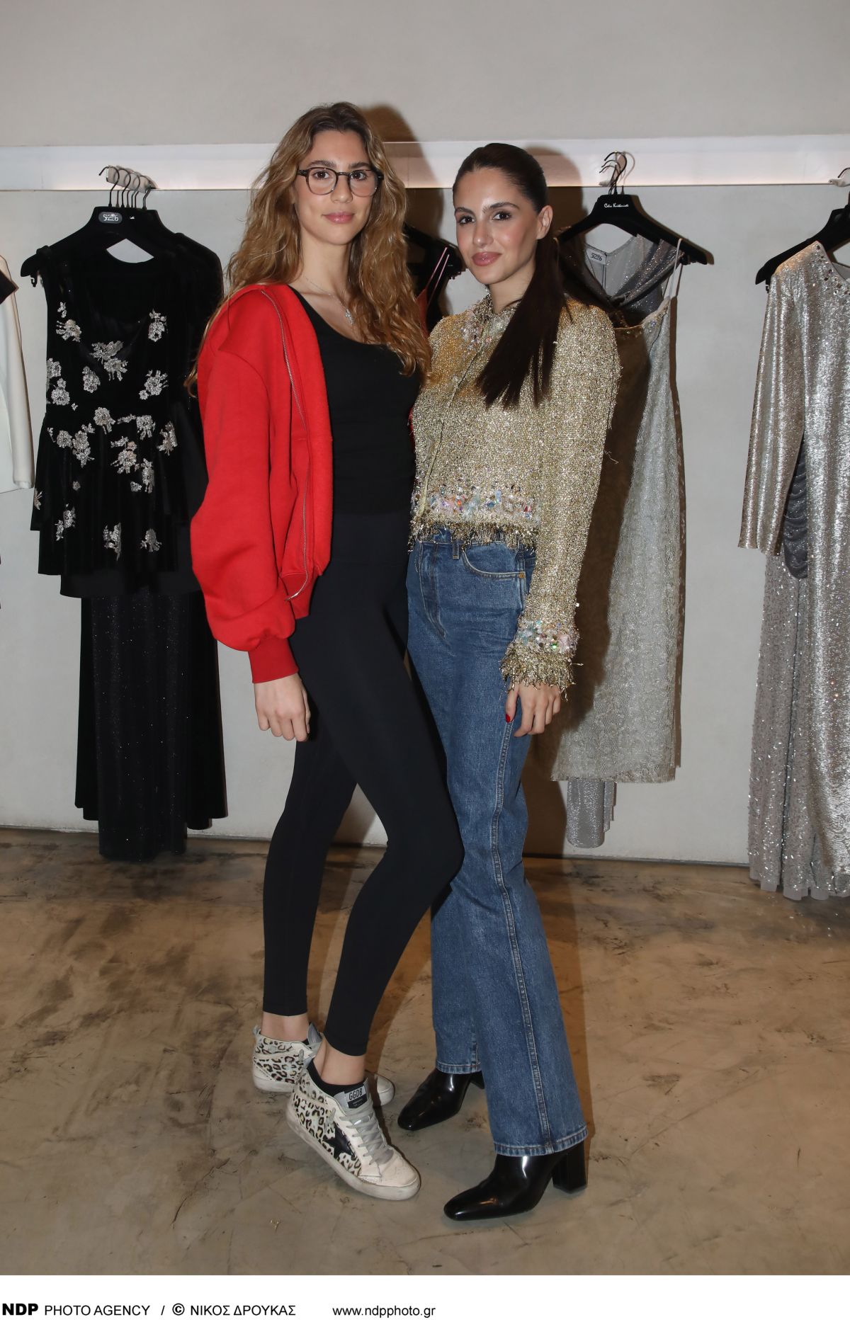 Η Φαίδρσ Παπανδρέου με την Αλεξάνδρα Νίκα