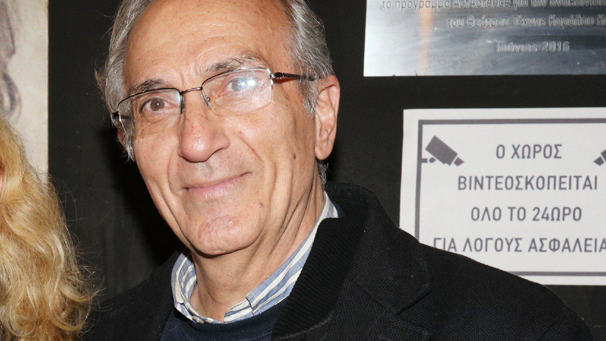 Ο Γιάννης Νταλιάνης σε έξοδό του