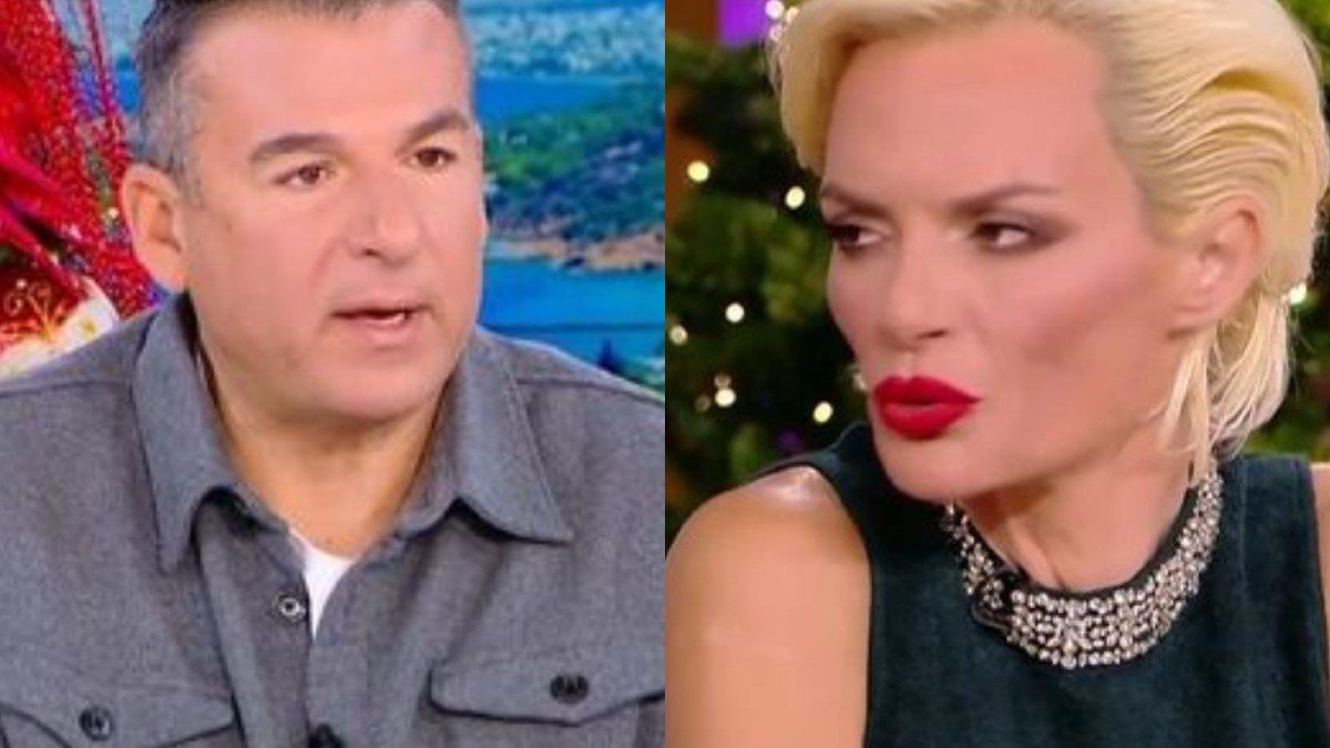 Ο Γιώργος Λιάγκας και η Έλενα Χριστοπούλου