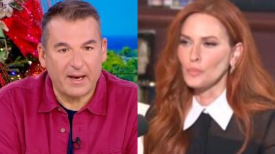 Ο Γιώργος Λιάγκας και η Σίσσυ Χρηστίδου