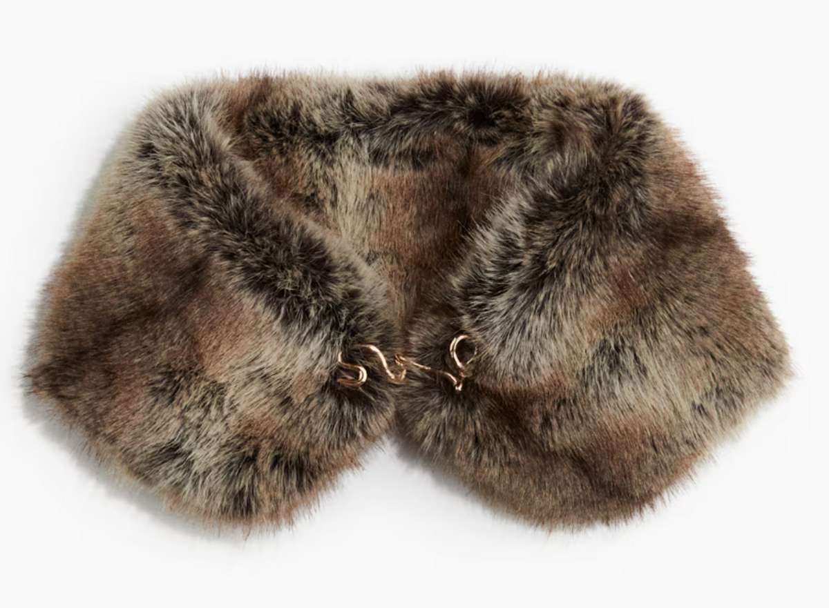 αξεσουάρ γούνινος γιακάς