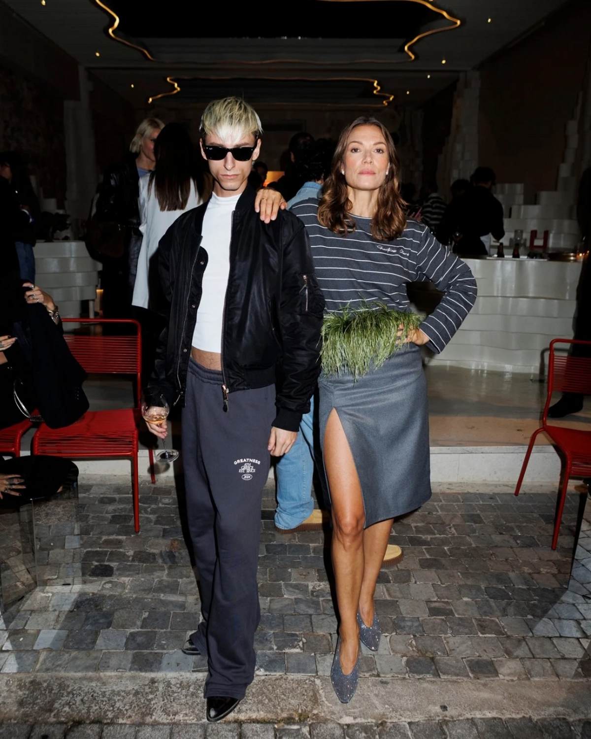 Mε casual εμφάνιση η Βίκυ καγιά