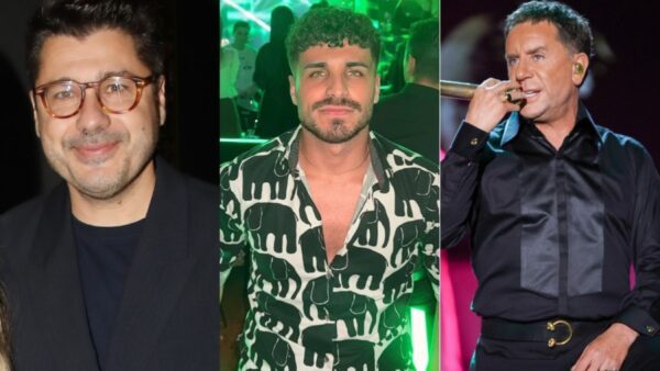 Ο Λάμπρος Κωνσταντάρας, ο Stef και ο Γιώργος Μαζωνάκης