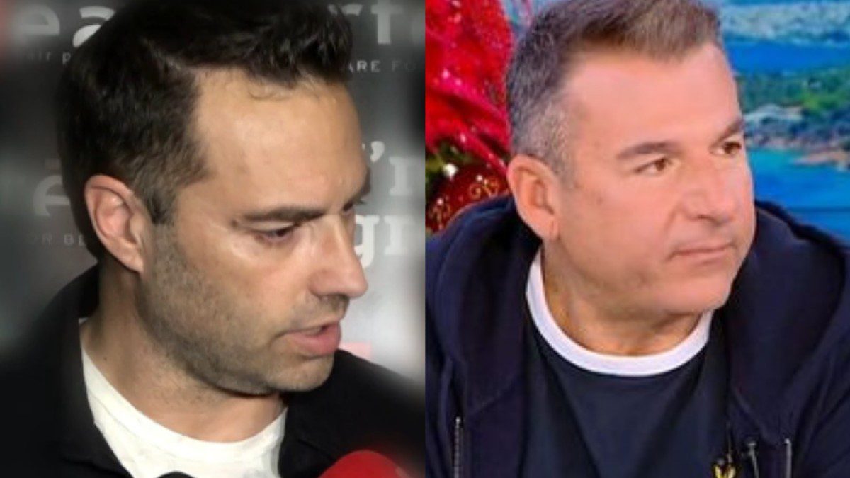 Ο Κώστας Φραγκολιάς και ο Γιώργος Λιάγκας