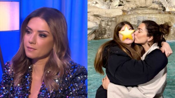 Η Βάσω Λασκαράκη με την κόρη της, Εύα