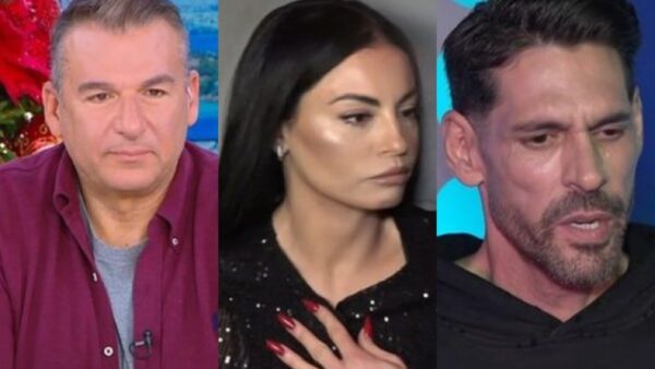 Ο Γιώργος Λιάγκας, η Δήμητρα Αλεξανδράκη και ο Γιάννης Σπαλιάρας