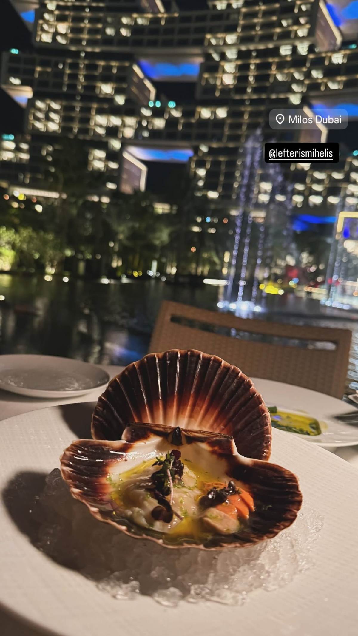 Η ανάρτηση της Μαρίας Αντωνά από το Ντουμπάι