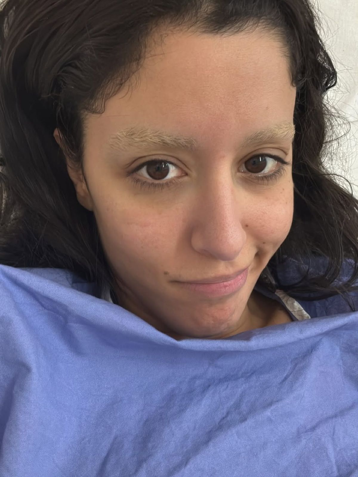 Η Μαρίνα Σάττι στο νοσοκομείο