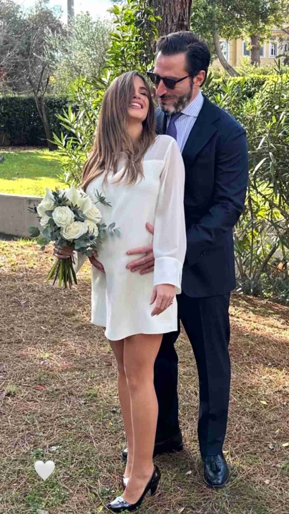 Η Μαίρη Σκαφιδά με τον σύζυγό της