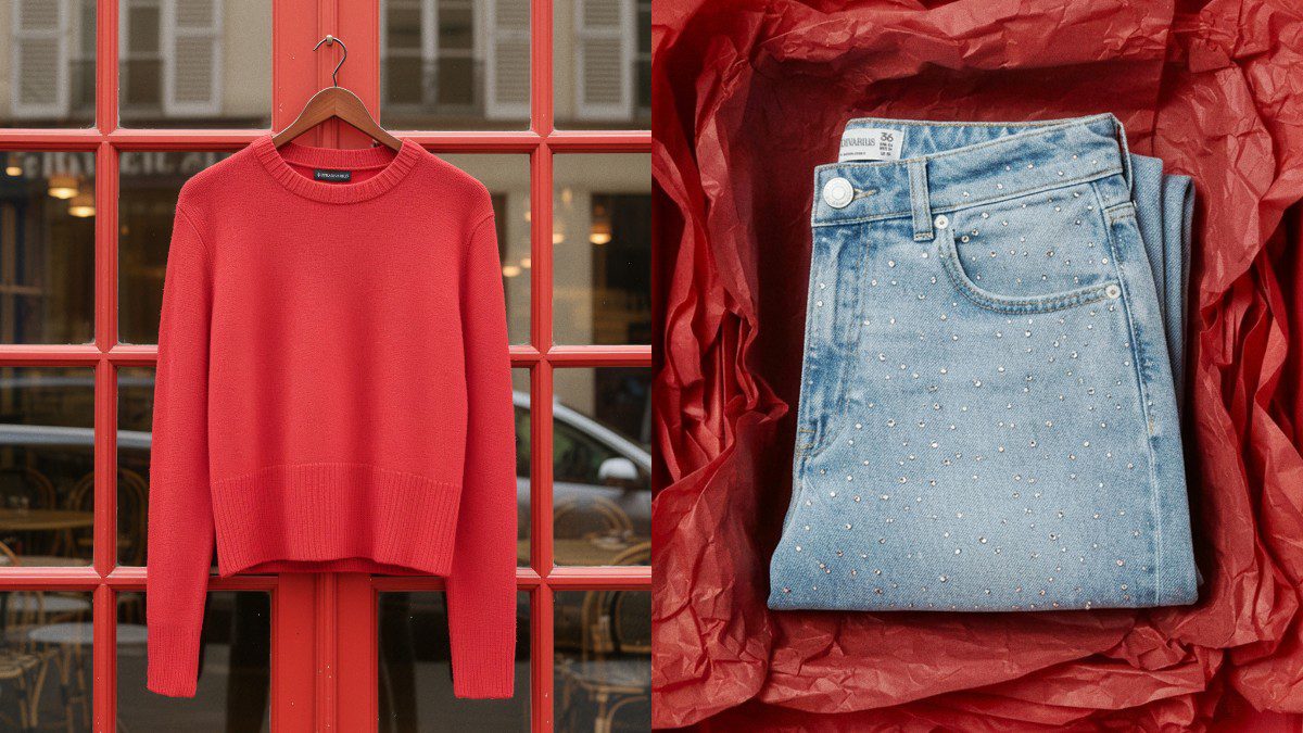 πουλοβερ και τζιν