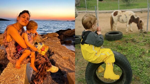 Η Μαίρη Συνατσάκη και η κόρη της