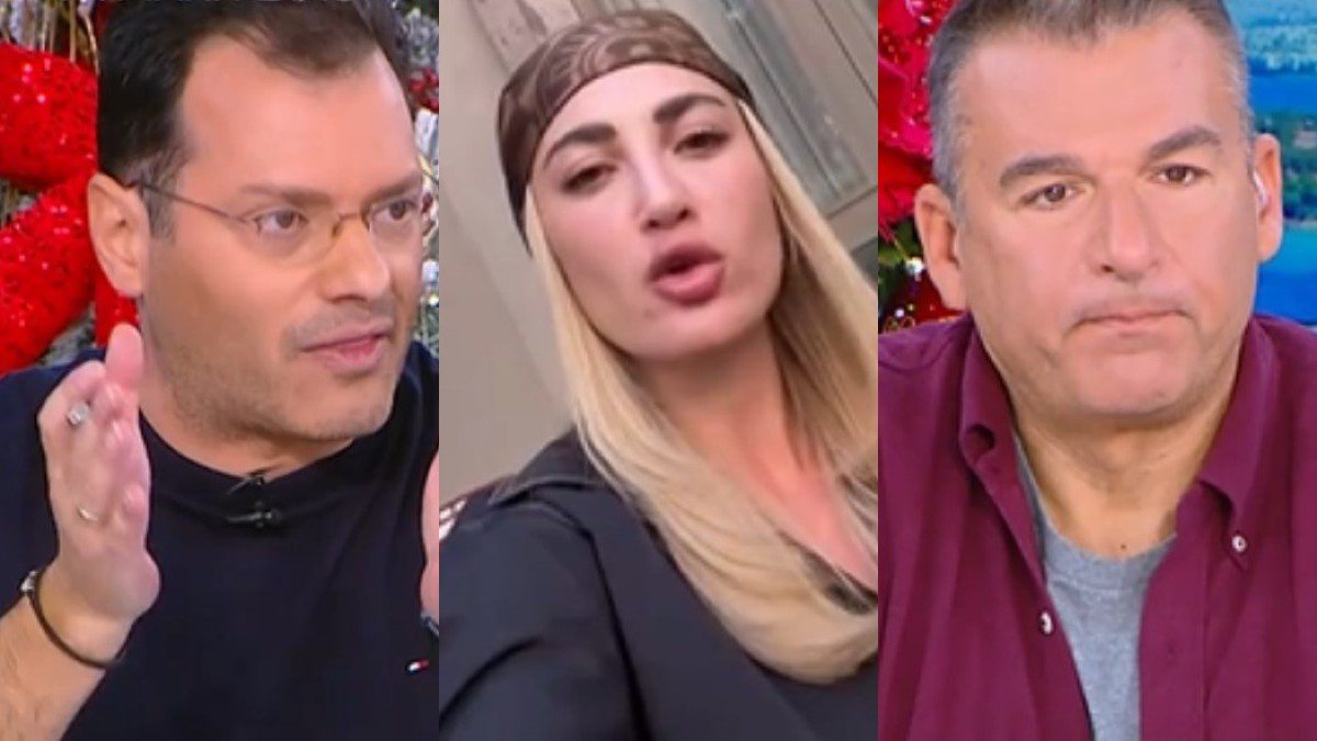 Ο Τάσος Τεργιάκης, η Ιωάννα Τούνη και ο Γιώργος Λιάγκας