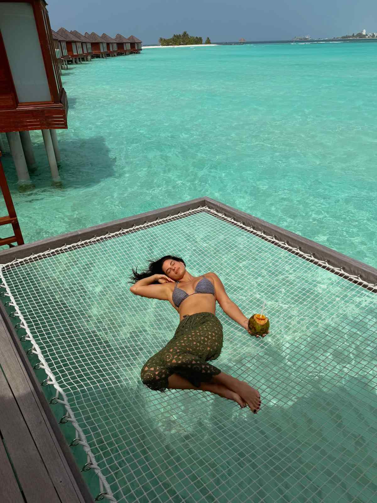 Η Χριστίνα Μπόμπα στις Μαλδίβες