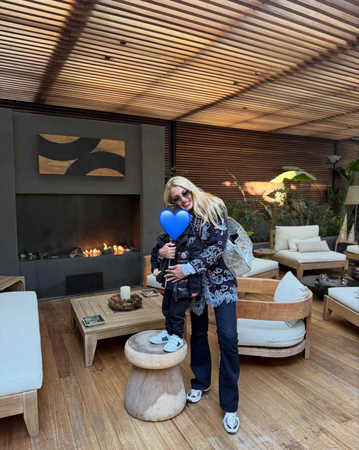 Σπυροπούλου: «Μια εβδομάδα γεμάτη ευγνωμοσύνη» - Τα τρυφερά στιγμιότυπα με τους γιους της