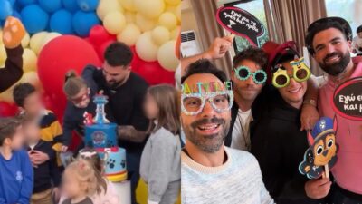 Το πάρτι του Δημήτρη Αλεξάνδρου για τον Πάρη