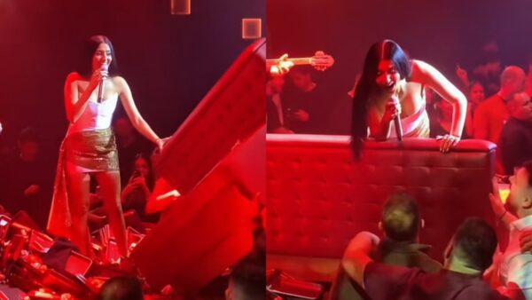 Η Αναστασία με καναπέ στην πίστα