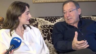 Ο Ανδρέας Φουστάνος με τη σύντροφό του Ιωάννα Βασιλάκη