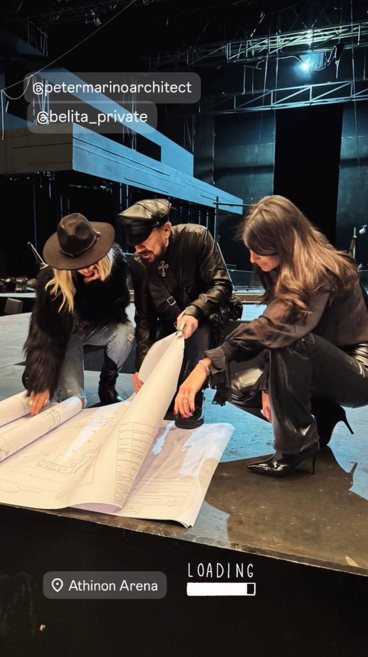 Η Άννα Βίσση στο νέο της μαγαζί