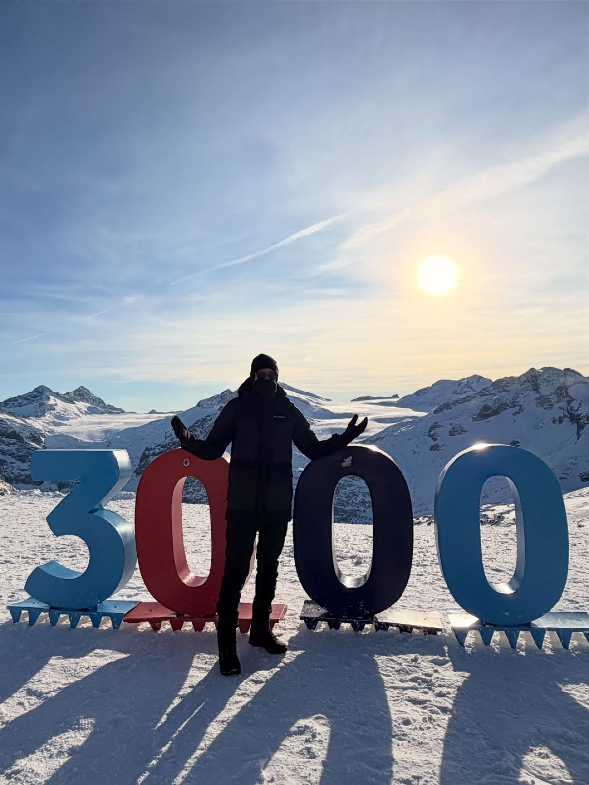 Ο Γιώργος Καραθανάσης στις Άλπεις