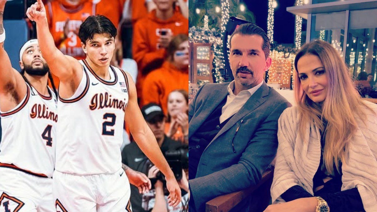 Η Αλέκα Καμηλά και ο Πέτζα Στογιάκοβιτς με τον γιο τους, Αντρέι