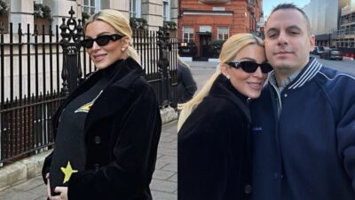 Η Κατερίνα Καινούργιου και ο Παναγιώτης Κουτσουμπής στο Λονδίνο