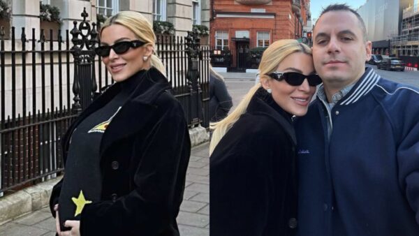 Η Κατερίνα Καινούργιου και ο Παναγιώτης Κουτσουμπής στο Λονδίνο