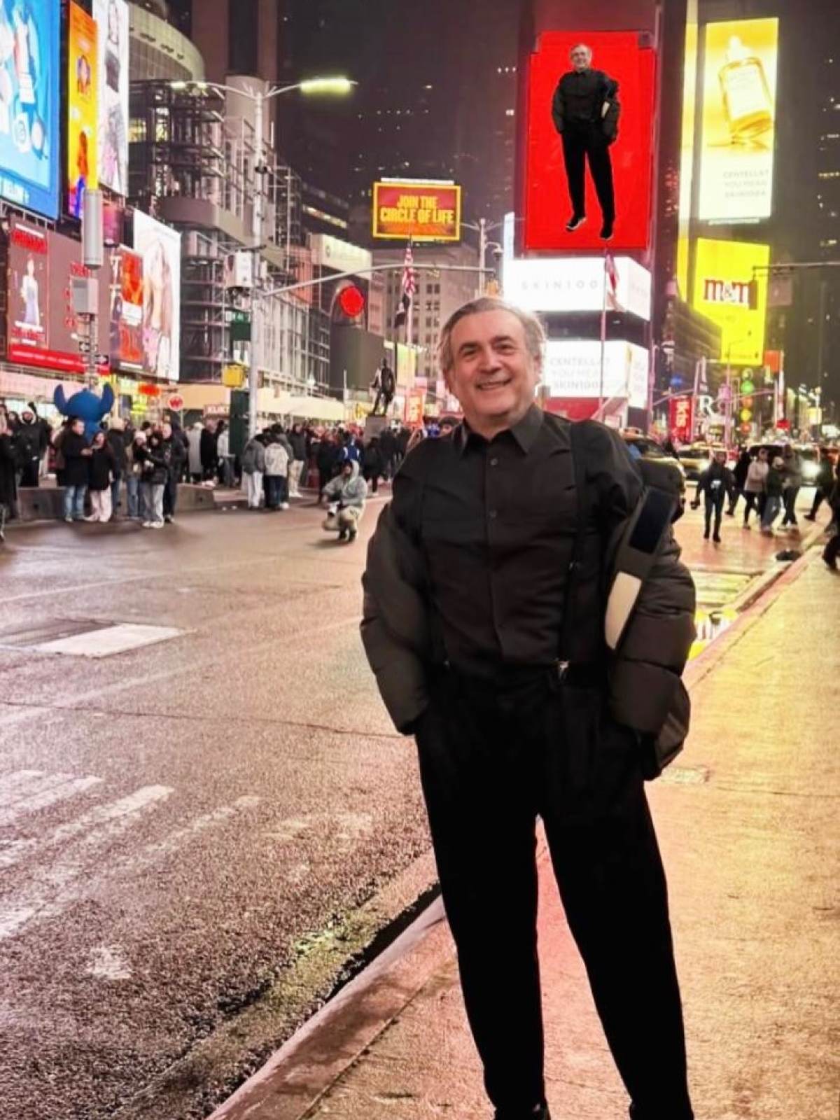 Ο Λάκης Λαζόπουλος στη Νέα Υόρκη