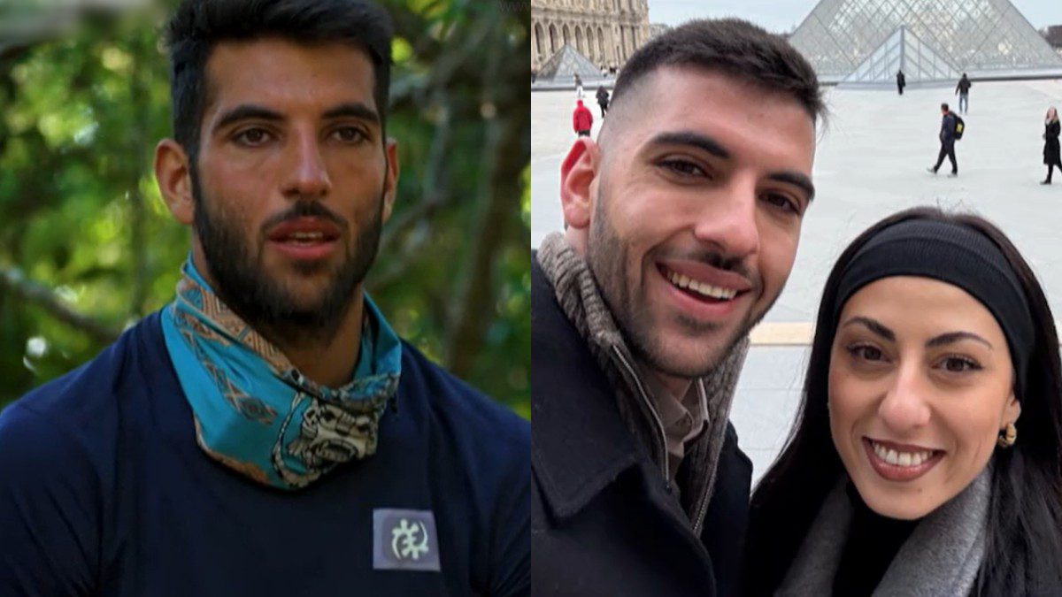 Ο Μάνος Μαλλιαρός με την κοπέλα του, Μάγδα