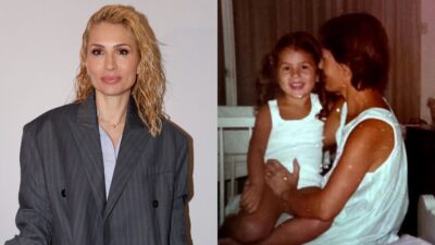 Η Μαρία Ηλιάκη με τη μαμά της