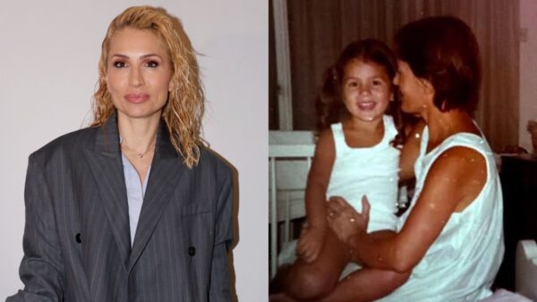 Η Μαρία Ηλιάκη με τη μαμά της