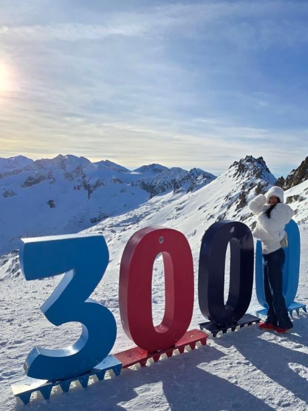 Η Μαρία Κορινθίου στις Άλπεις