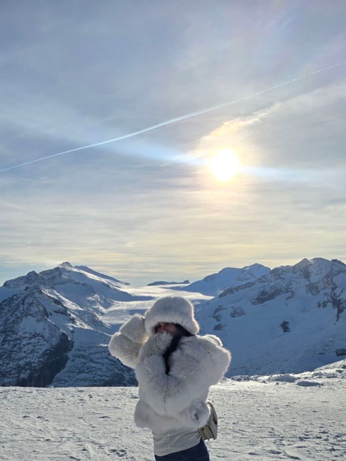 Η Μαρία Κορινθίου στις Άλπεις
