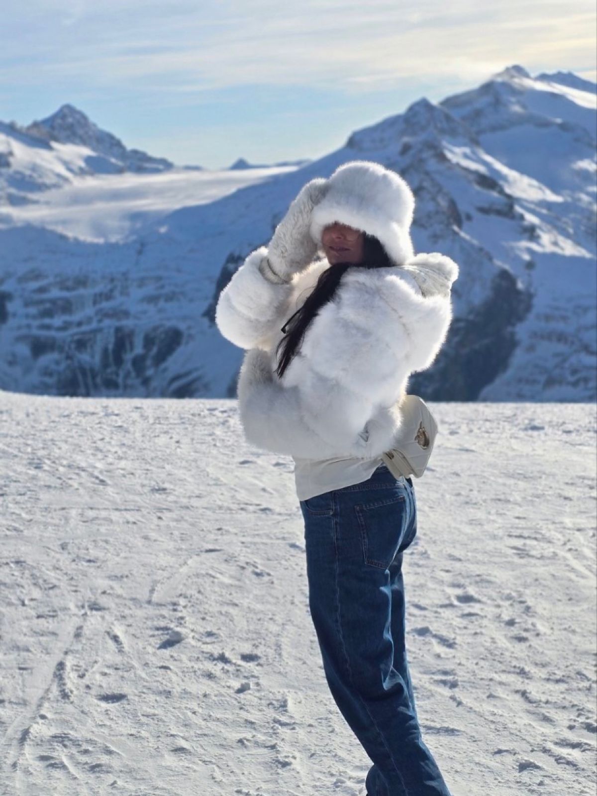 Η Μαρία Κορινθίου στις Άλπεις