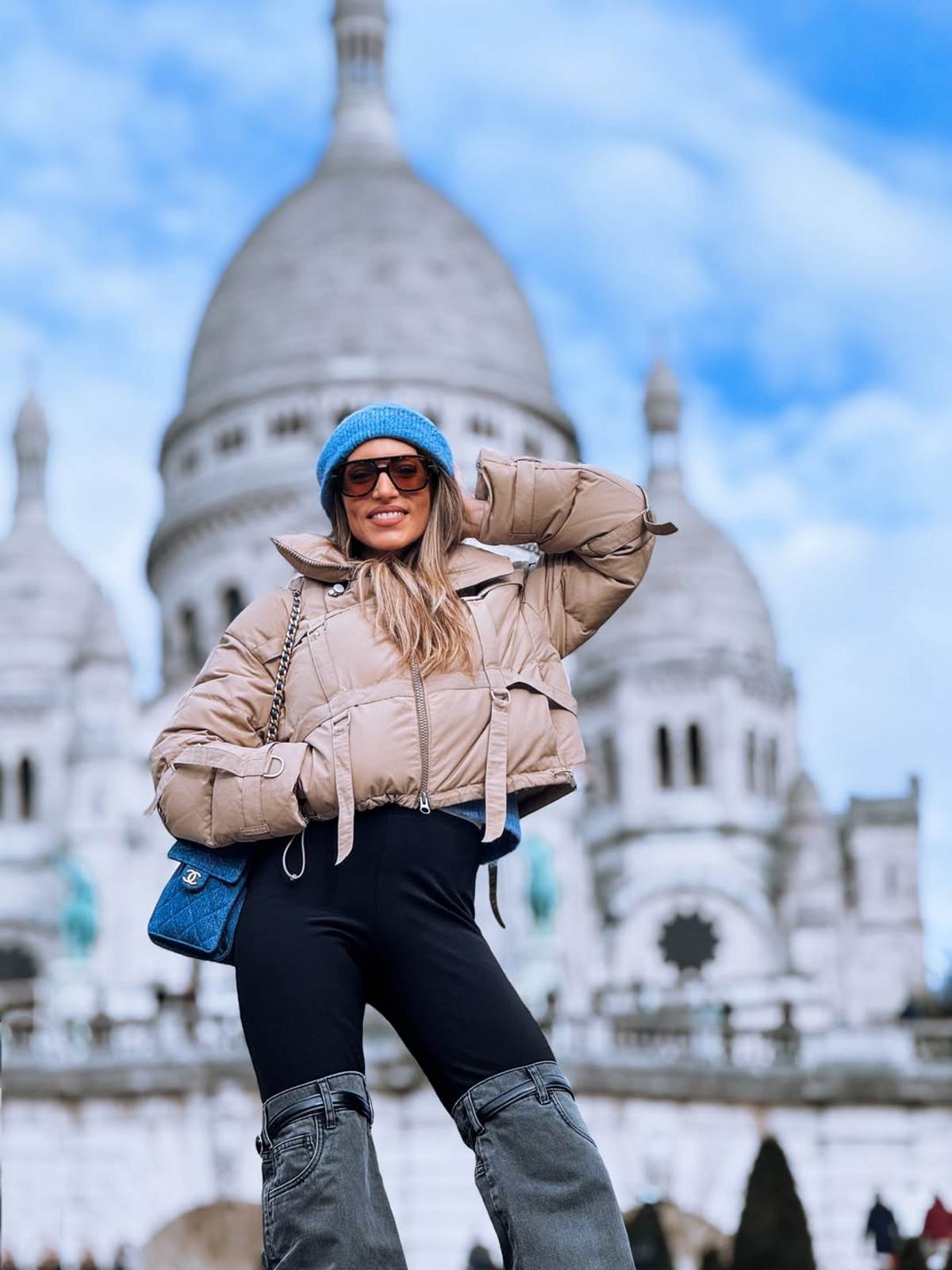 H Αθηνά Οικονομάκου στο παρίσι