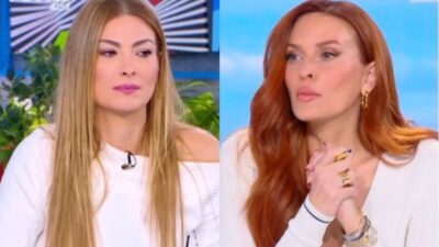 Η Σίσσυ Χρηστίδου και η Δέσποινα Καμπούρη