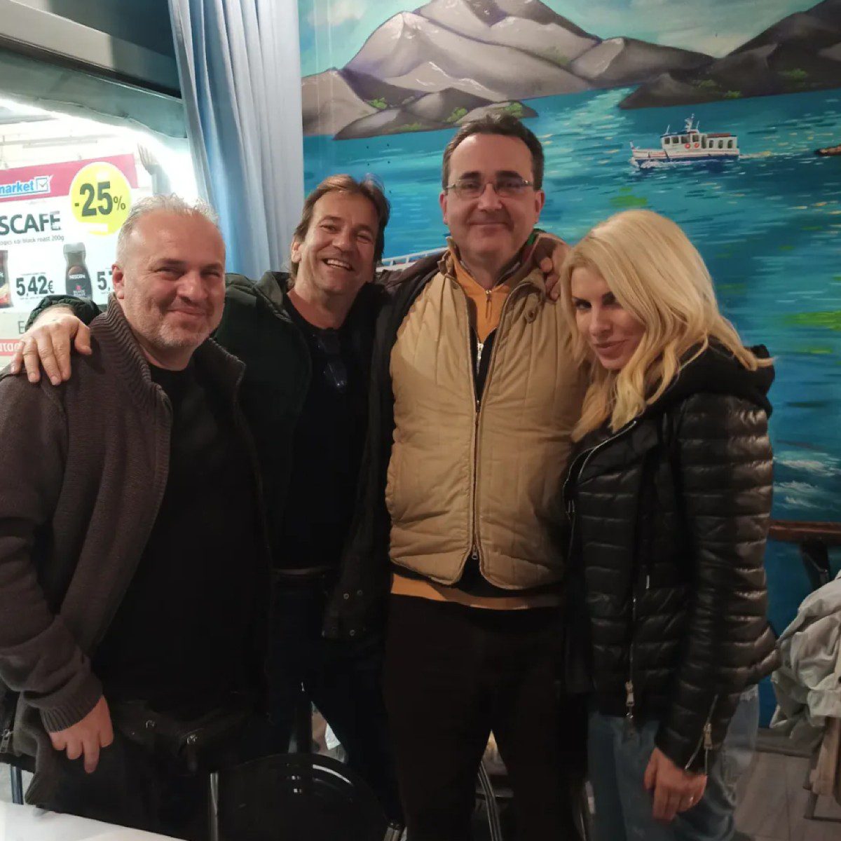 Η Ελένη Μενεγάκη και ο Μάκης Παντζόπουλος