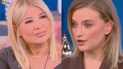 Η Φαίη Σκορδά και η Λένα Δροσάκη