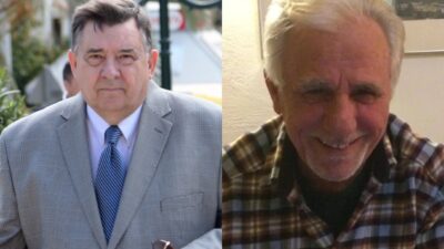 Ο Γιώργος Καρατζαφέρης και ο αδερφός του, Σπύρος